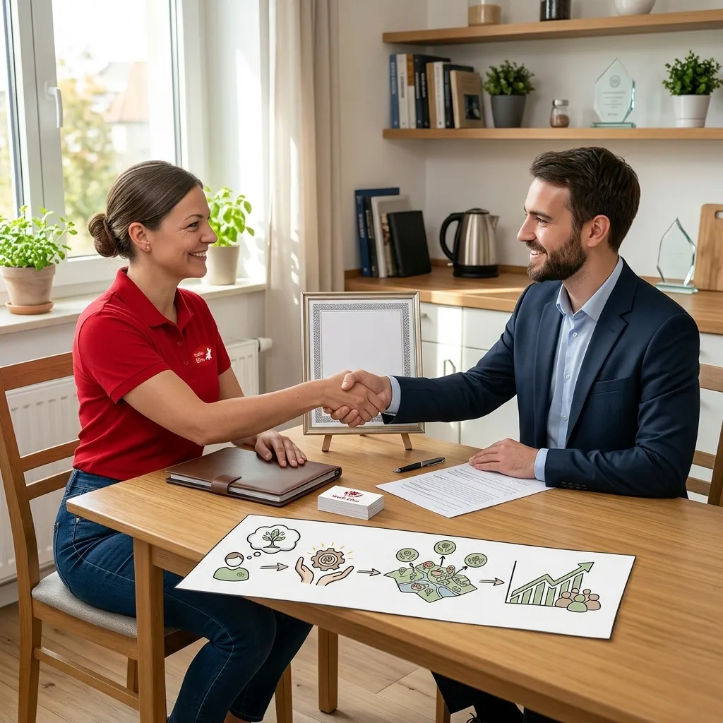 Planung und Konzeptbesprechung für Betreuungsunternehmen in Aurich