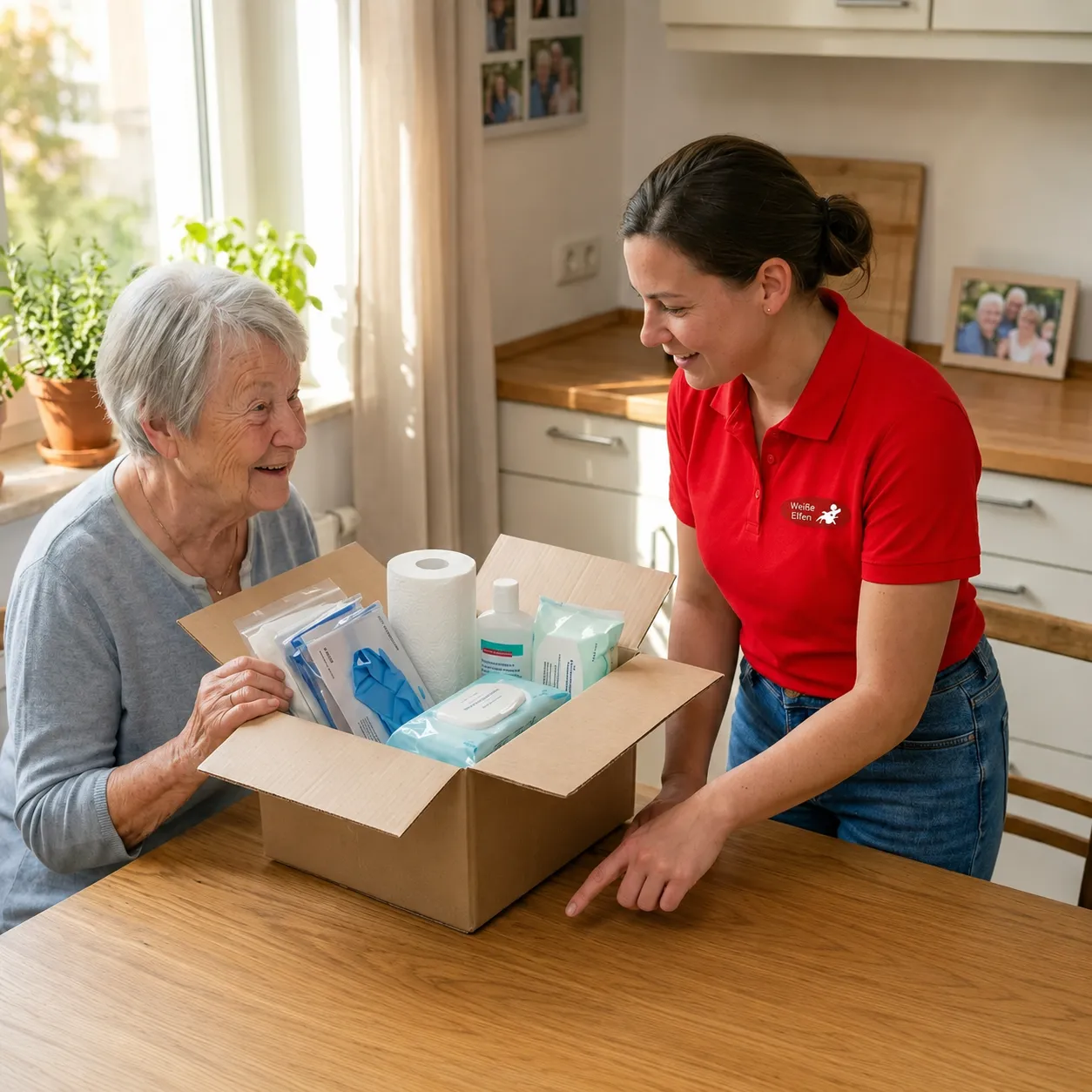 Kostenlose Pflegebox Weisse Elfen Ostfriesland
