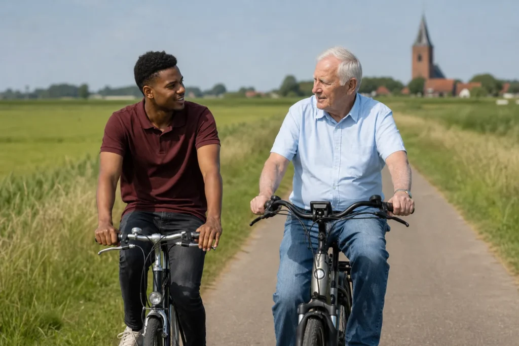 Radtour mit Begleitung durch die ostfriesischen Wiesen